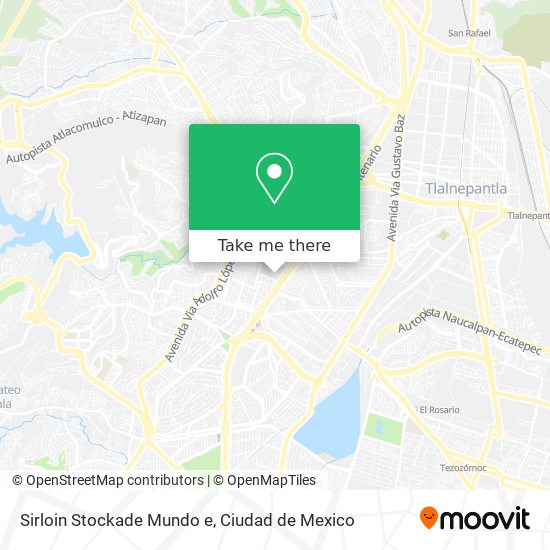 Sirloin Stockade Mundo e map