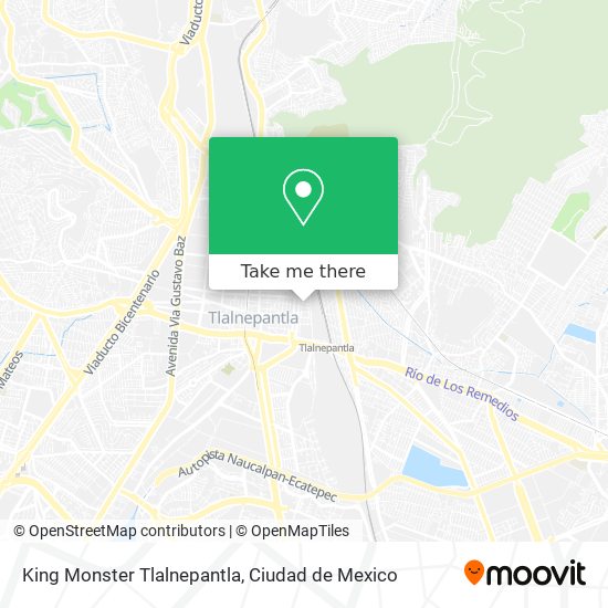 Mapa de King Monster Tlalnepantla