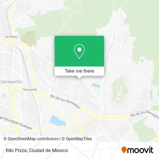Riki Pizza map