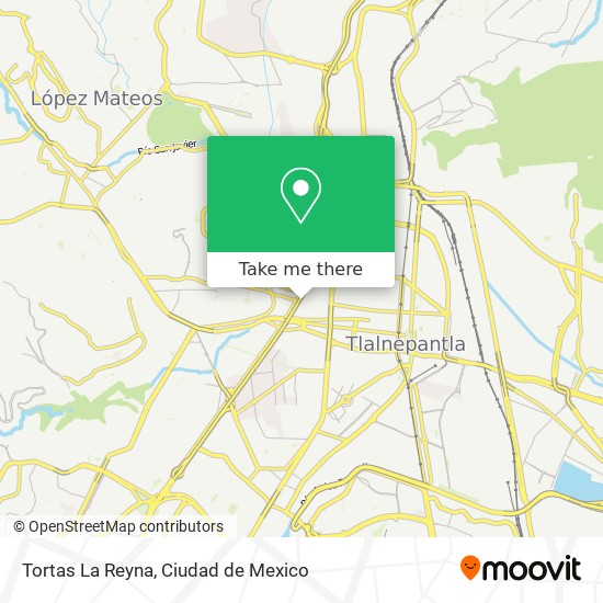 Tortas La Reyna map