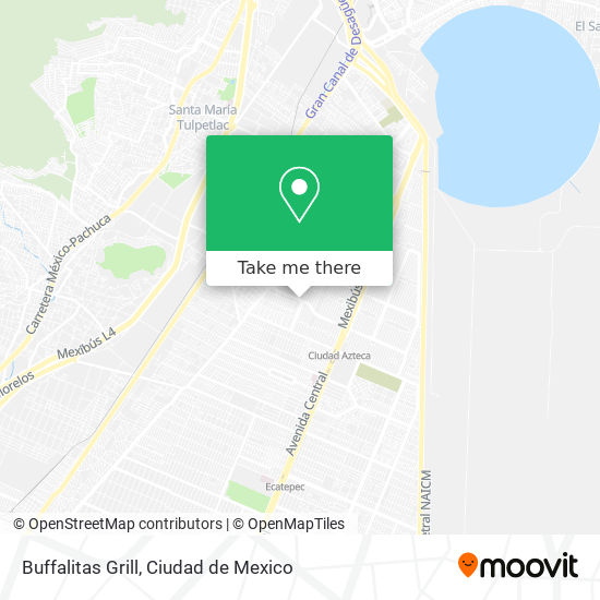 Buffalitas Grill map