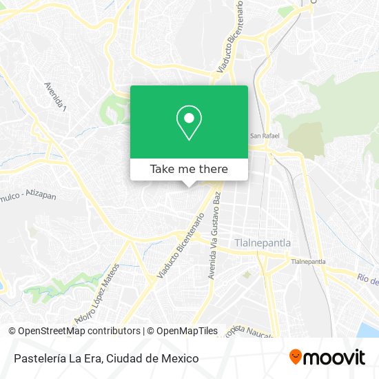 How to get to Pastelería La Era in Cuautitlán Izcalli by Bus or Train?