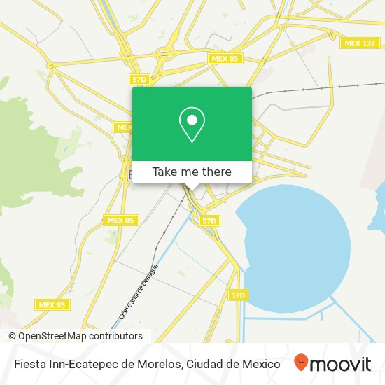 Fiesta Inn-Ecatepec de Morelos, Sosa Texcoco 55118 Ecatepec de Morelos, México map