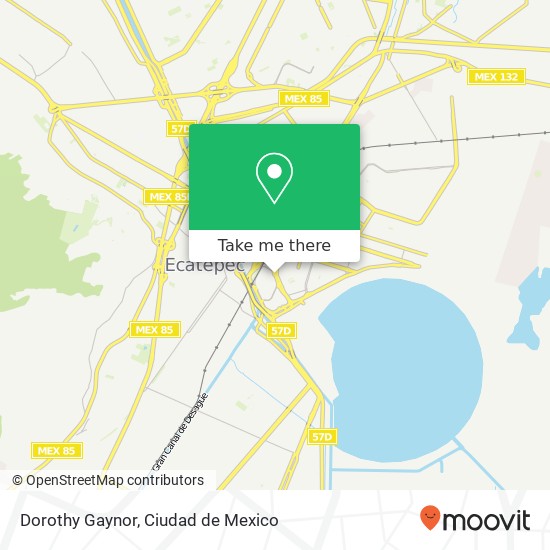 Mapa de Dorothy Gaynor, Avenida Paseo de las Américas Sosa Texcoco 55118 Ecatepec de Morelos, México