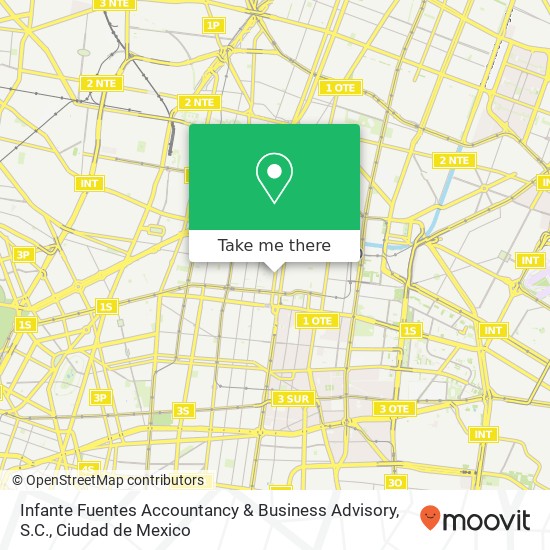 Infante Fuentes Accountancy & Business Advisory,  S.C. map