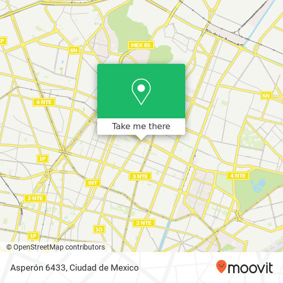 Asperón 6433 map