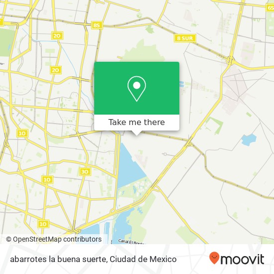 abarrotes la buena suerte map