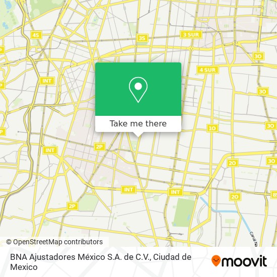 BNA Ajustadores México S.A. de C.V. map