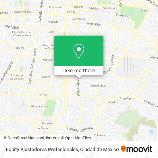 Mapa de Equity Ajustadores Profesionales