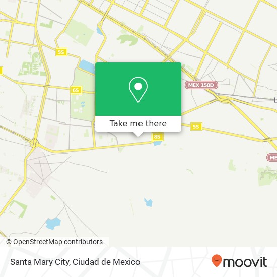 Santa Mary City map