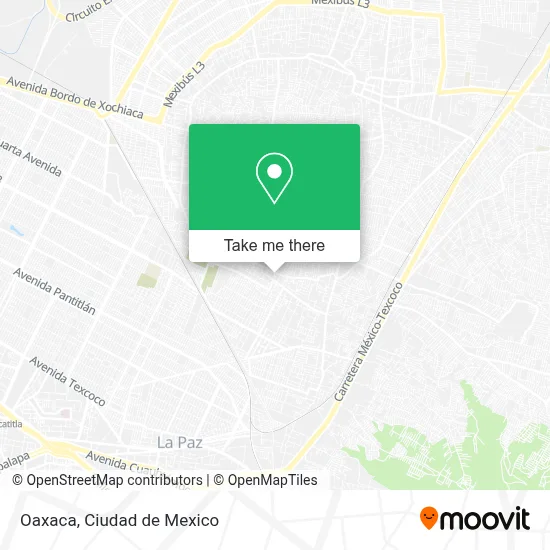 Oaxaca map