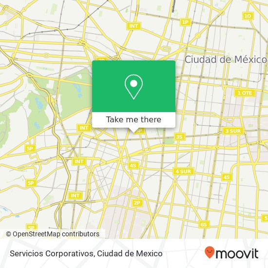 Mapa de Servicios Corporativos