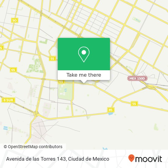 Mapa de Avenida de las Torres 143