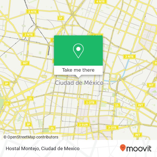 Mapa de Hostal Montejo