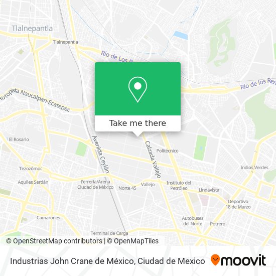 Industrias John Crane de México map