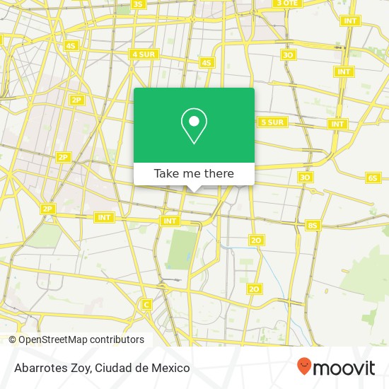 Abarrotes Zoy map