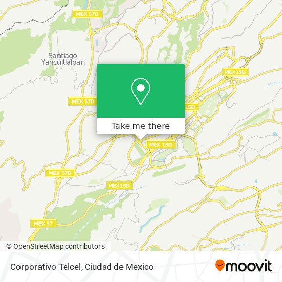 Corporativo Telcel map