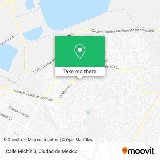 Mapa de Calle Michín 3