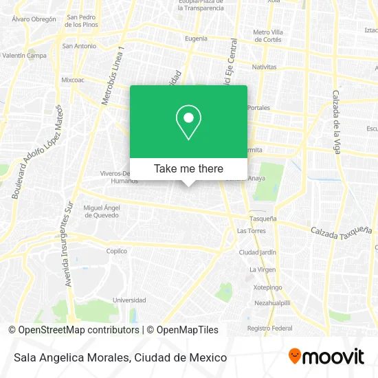 Sala Angelica Morales map