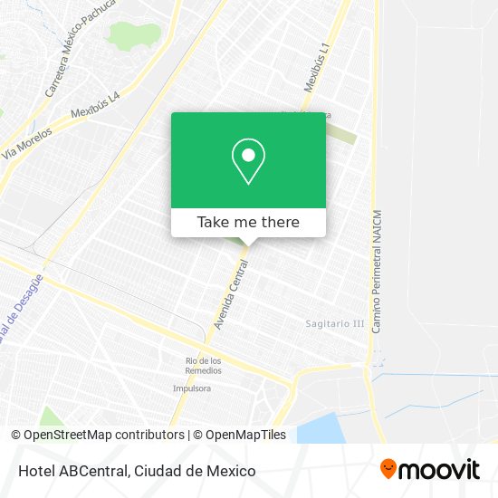 Hotel ABCentral map