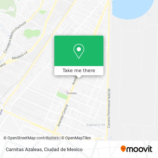Mapa de Carnitas Azaleas
