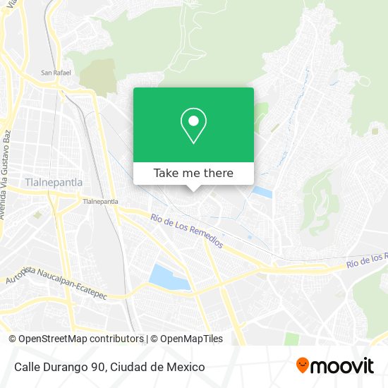 Calle Durango 90 map