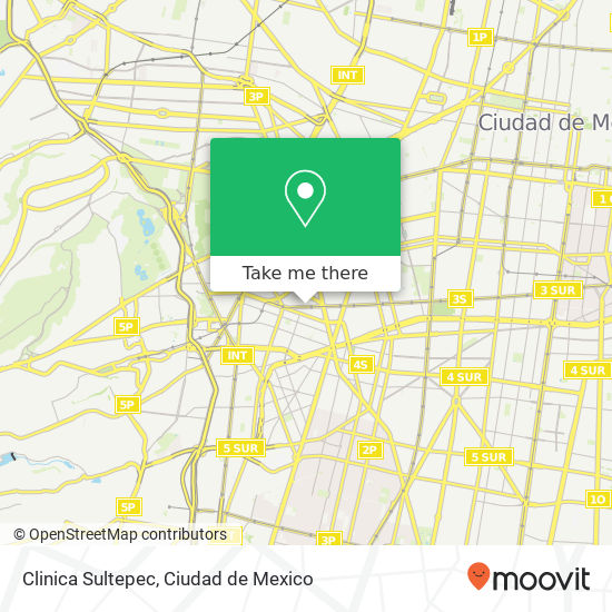 Clinica Sultepec map
