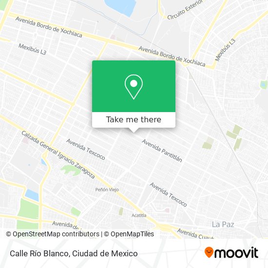 Calle Río Blanco map