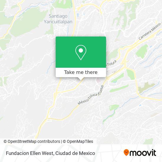 Fundacion Ellen West map
