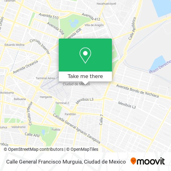 Calle General Francisco Murguia map