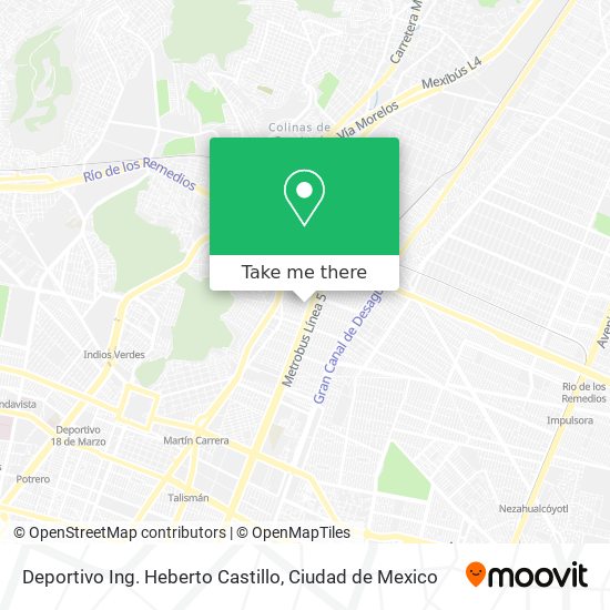 Deportivo Ing. Heberto Castillo map