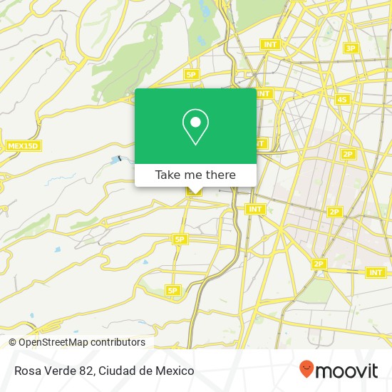 Rosa Verde 82 map