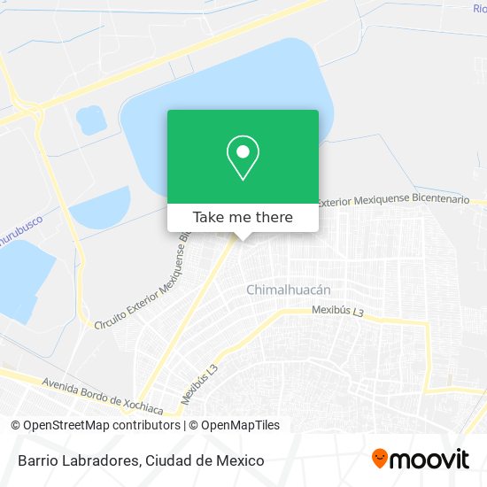 Mapa de Barrio Labradores