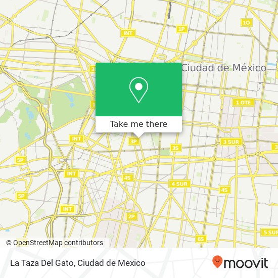 La Taza Del Gato map