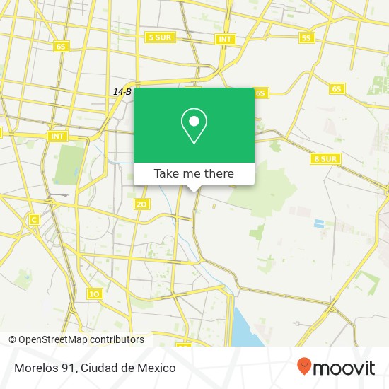 Morelos 91 map