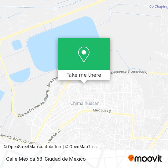 Calle Mexica 63 map