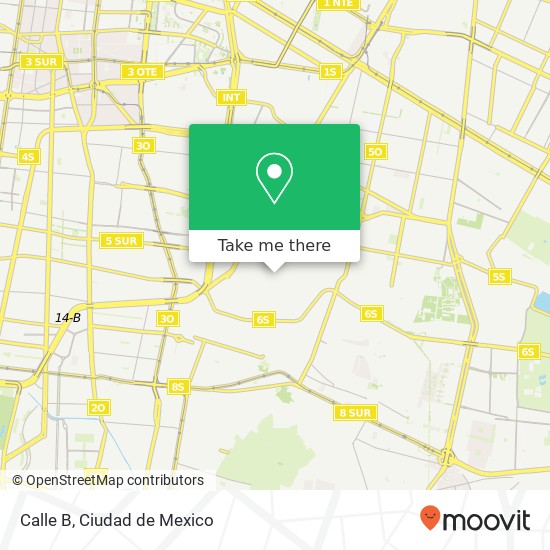 Calle B map