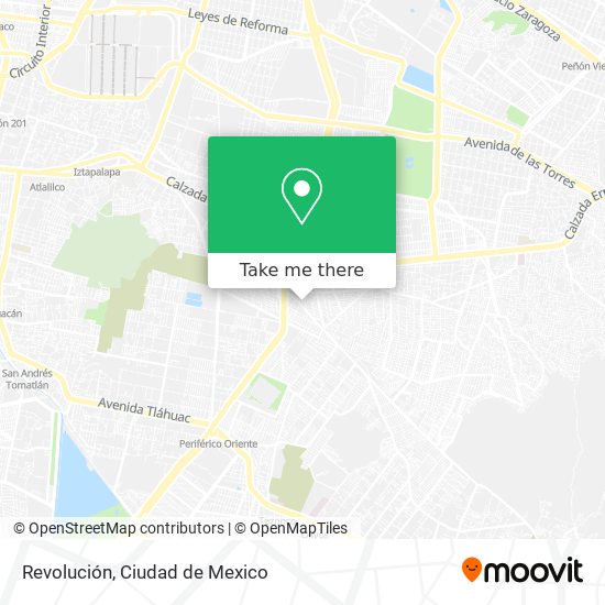 Revolución map