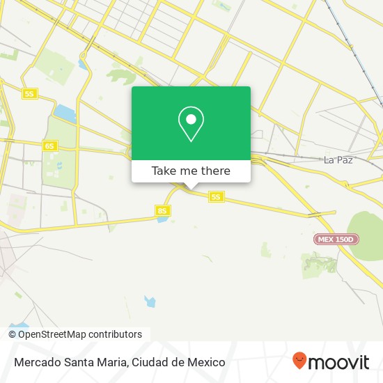 Mercado Santa Maria map