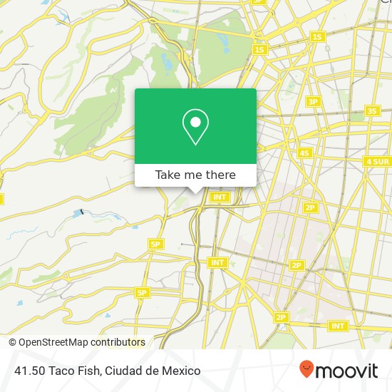 41.50 Taco Fish map