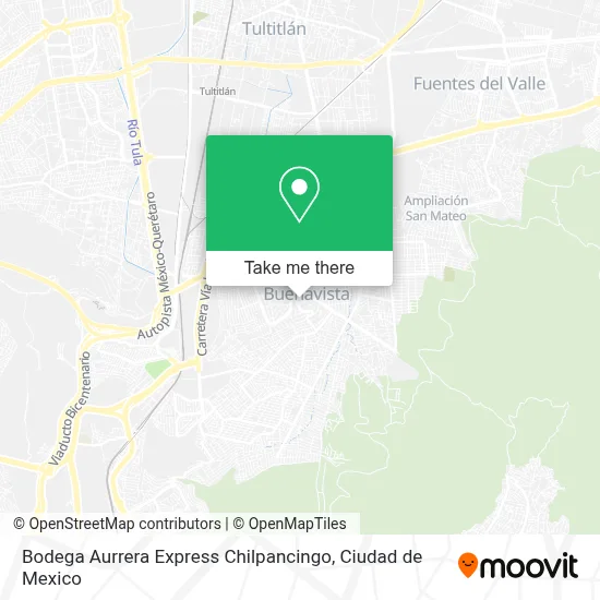 Bodega Aurrera Express Chilpancingo map