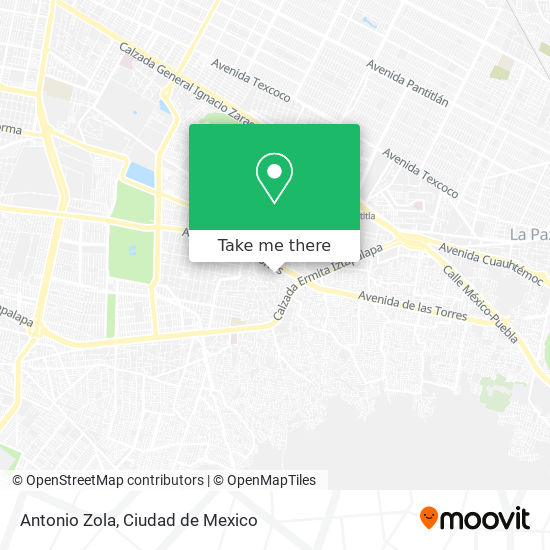 Antonio Zola map