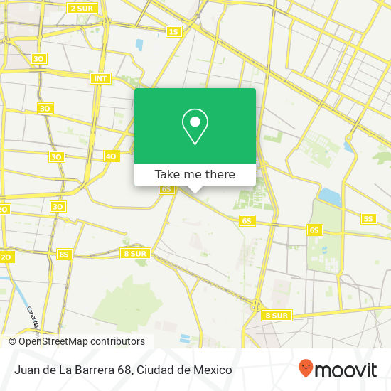 Mapa de Juan de La Barrera 68