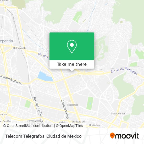 Mapa de Telecom Telegrafos