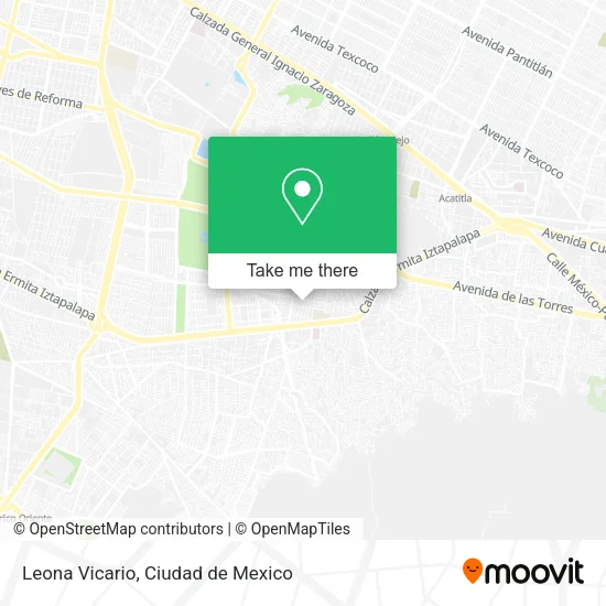 Leona Vicario map