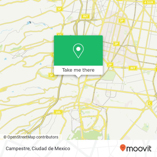 Campestre map