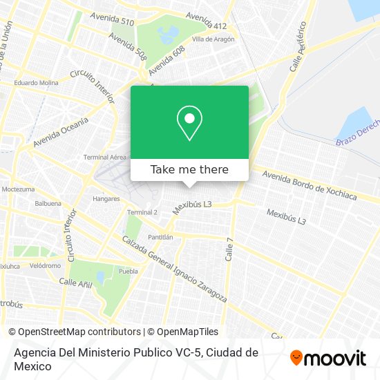 Agencia Del Ministerio Publico VC-5 map
