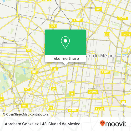 Abraham González 143 map