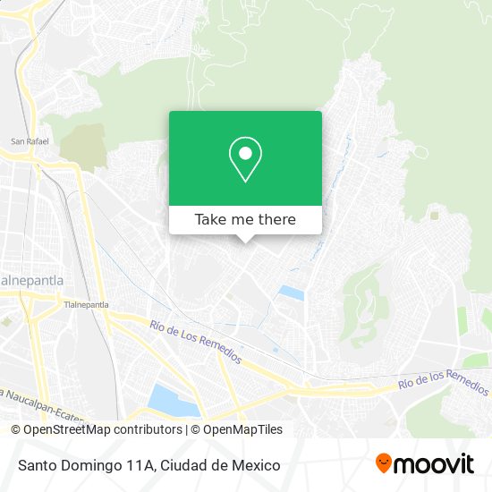 Santo Domingo 11A map
