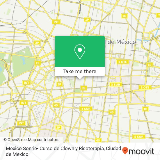 Mexico Sonrie- Curso de Clown y Risoterapia map